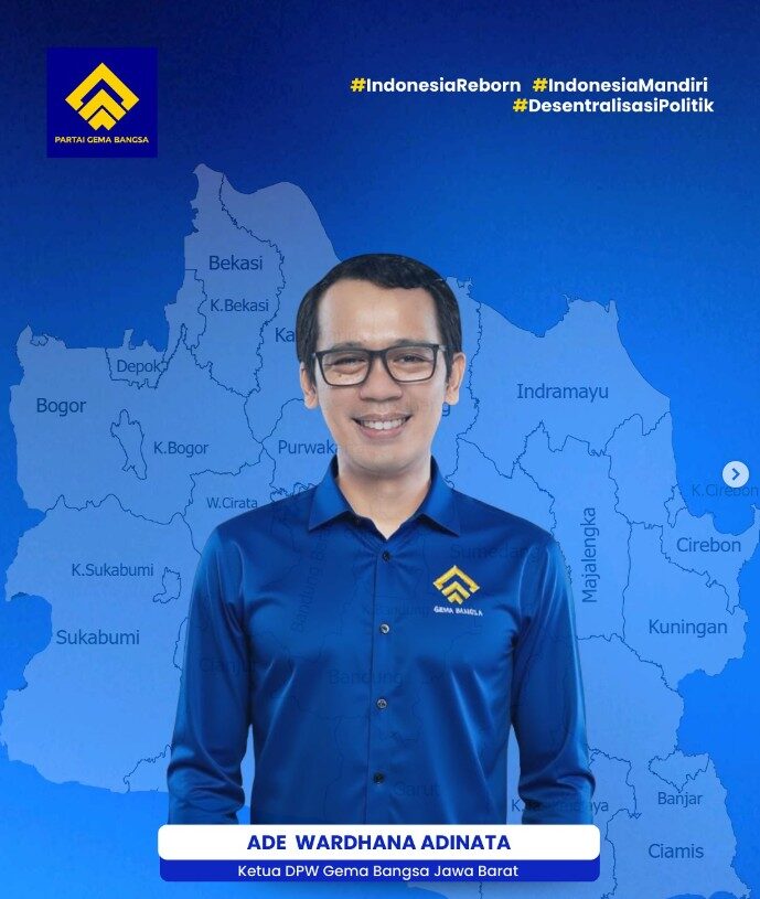Ade Wardana Adinata - Ketua DPW Partai Gema Bangsa Jawa Barat